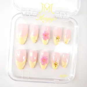 .DP.8207.French-style carved wearable nails