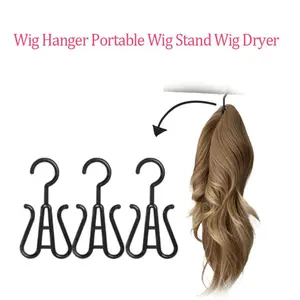 Labhairs 10-Pack Portable Wig Hangers – Space-Saving Stand for Drying, Styling & Organizing | Durable Heatless Plastic Design | Fits All Wig Types & Hats | Compact for Travel & Home Use | Perfect for Stylists & Wig Lovers summerwins