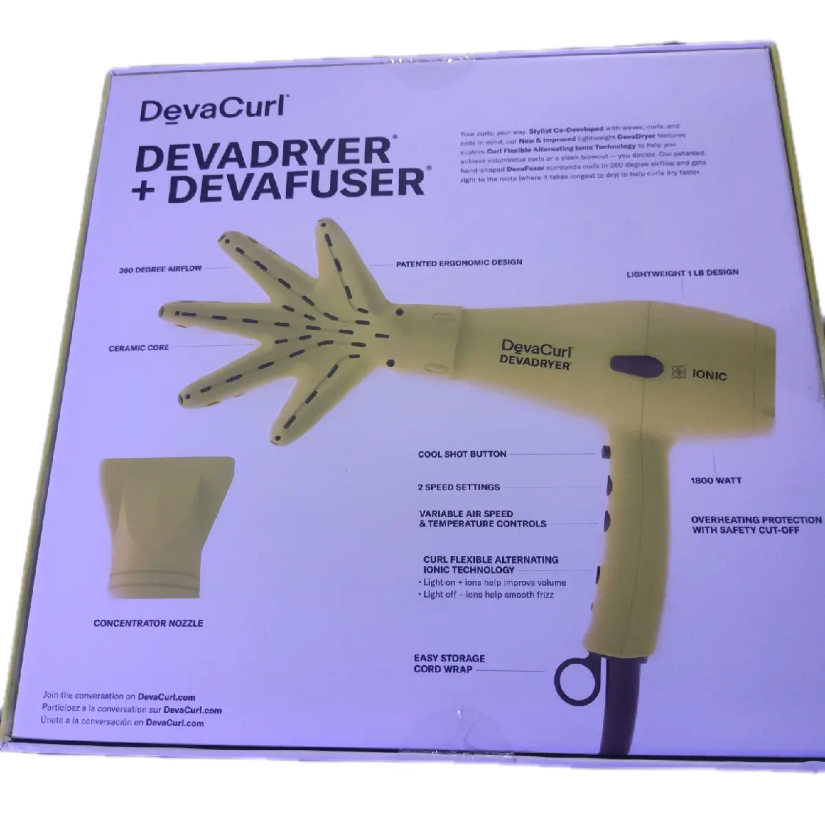 Devadryer + Devafuser Combo Devadryer + Devafuser Combo
