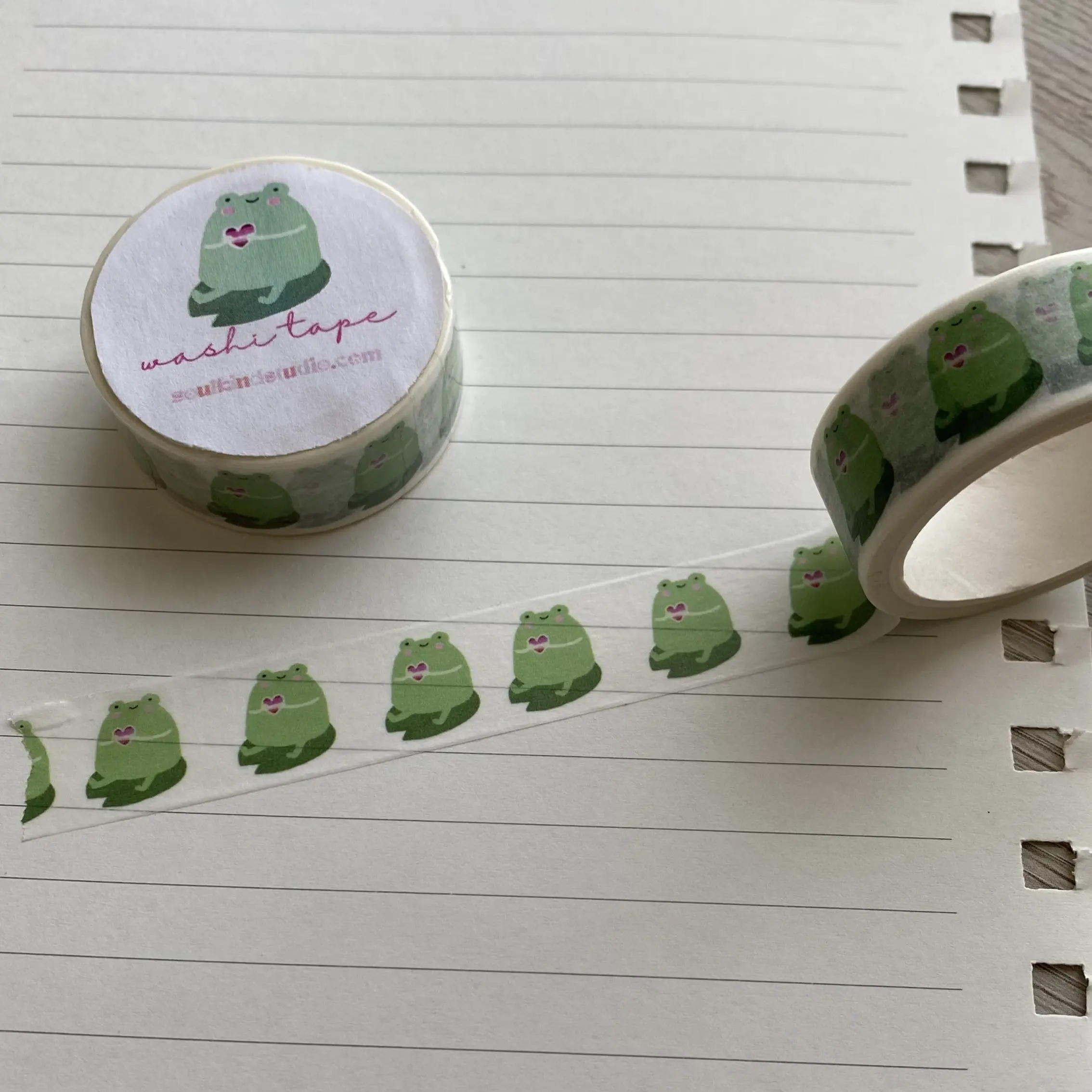 Froggy Washi Tape