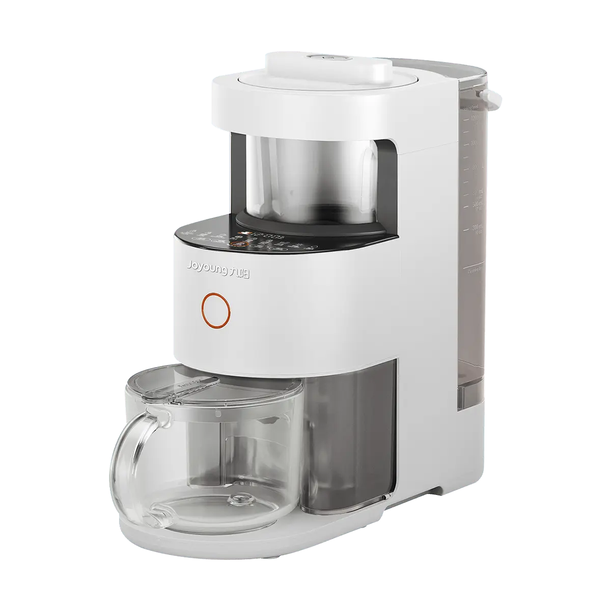 JOYOUNG Multifunctional Soy Milk Maker & Blender - 0.3-1L Capacity, Auto Clean, Low Noise Y1-US02 - White