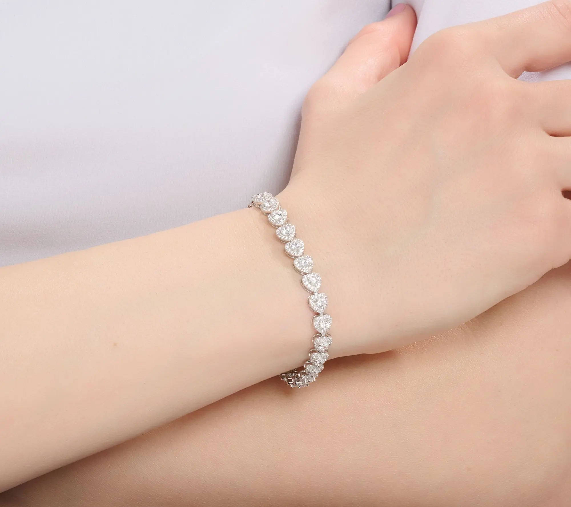 Diamonique Classics Tennis Bracelet