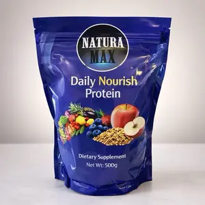 Natura Max Daily Nourish Plant Protein Powder Nutrient Blend 500g Dietary Supplement
