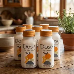 Doseq Milk Thistle and Turmeric Supplement, Liver Detox and Wellness Support, Herbal Liquid Formula, 2 oz Bottle