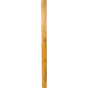 212 MAIN Classic Kiln Dried Teak Lumber Plank, 0.50 x 1.75 x 2.5ft, Natural Wood Material for Kayaking Water Sports