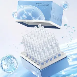 KOEC Hydrating Serum- Deep Moisturizing Hyaluronic Acid Tubes Skin Repair Single-Use Vials Skincare Comfort Hydrate Moisturizer hyaluronic acid