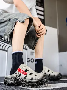 2026 Spring/Summer New Arrival Couple Clog Sandals, Women's Platform Platform Heel Sandals With Closed Toe, Comfortable and Soft, Versatile, Suitable for Everyday, Indoor, Home, Outdoor, Vacation, and Beach Shoes, All-round