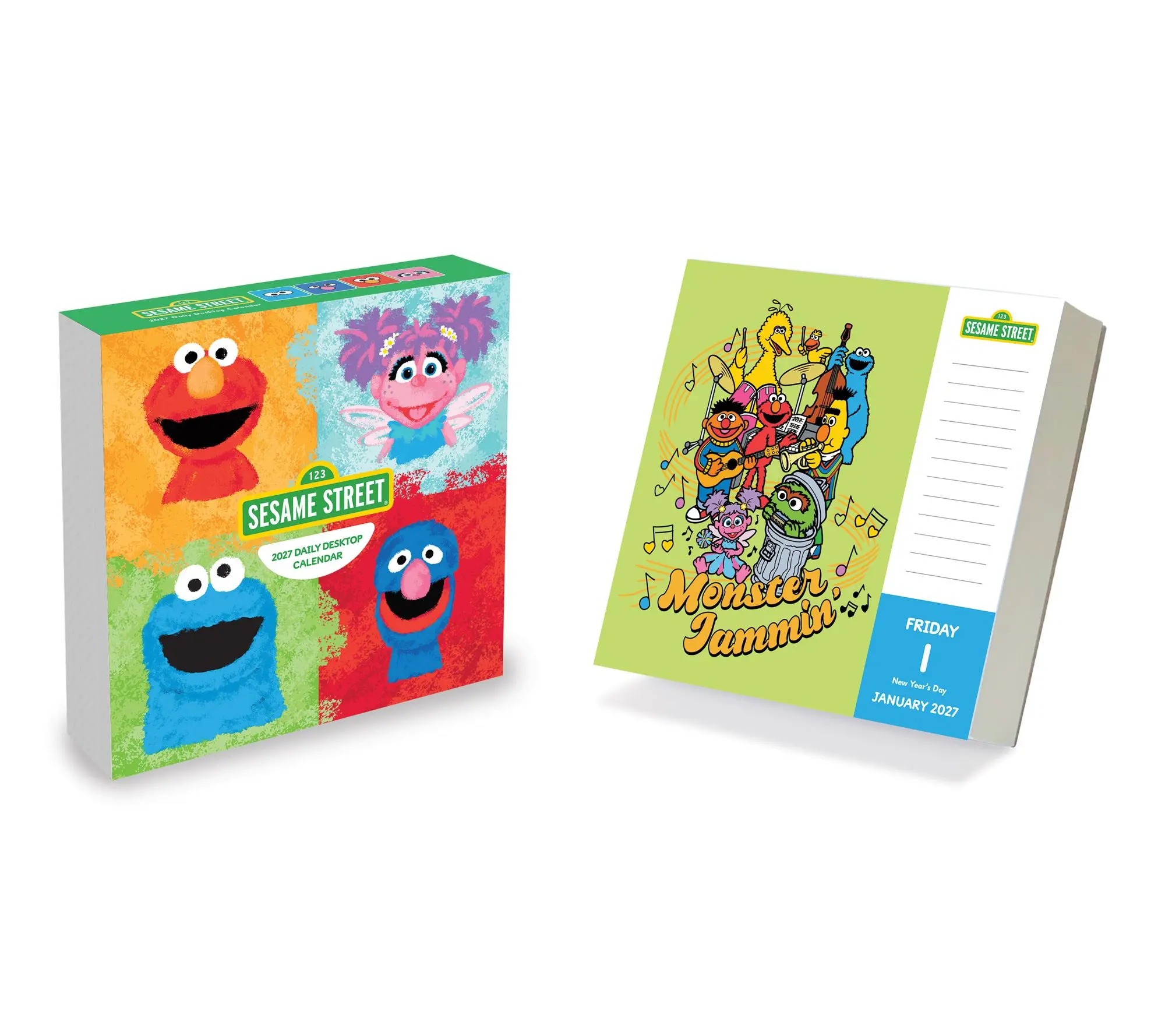 2027 Sesame Street Daily Desktop Calendar