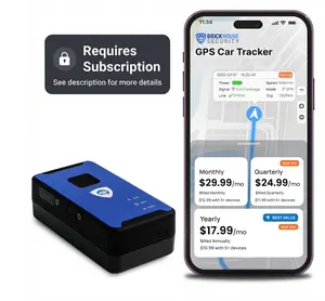 BrickHouse Car Trackers for Your Vehicle (Subscription Required) - Spark Nano 7 GPS Tracker - Hidden Real-Time 4G LTE Vehicle Finder with Magnetic Case