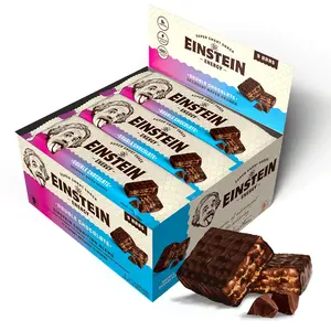 Einstein Energy Double Chocolate Energy Bars (Pack of 9)