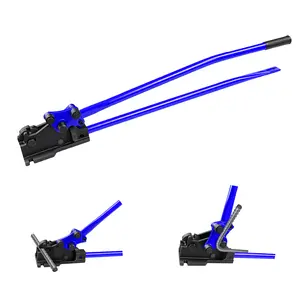Maeklon Manual Rebar Bender Cutter, Rebar Bender and Cutter 2 in 1 Steel Tool, Bending and Cutting Rebar up to 0.67 Inch, for Construction Site and Home-use