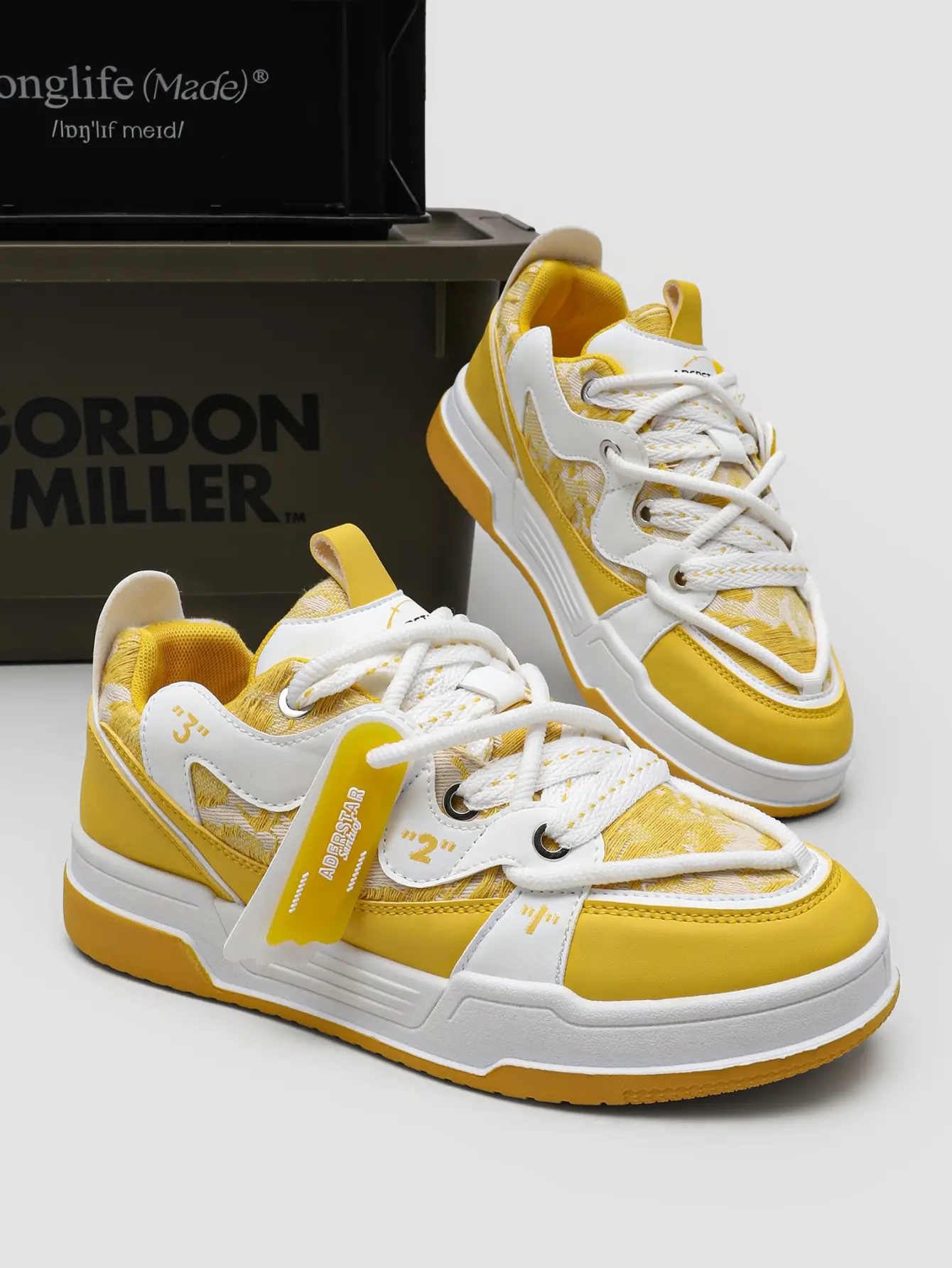 Trendy Yellow Bread Shoes  | Aesthetic Y2K Chunky Trainers for Daily Wear