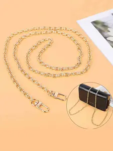 Metal Bag Chain Strap Replacement, Crossbody Shoulder Strap Accessory, Durable Metal Chain Belt for Bags, Stylish Handbag Hardware
