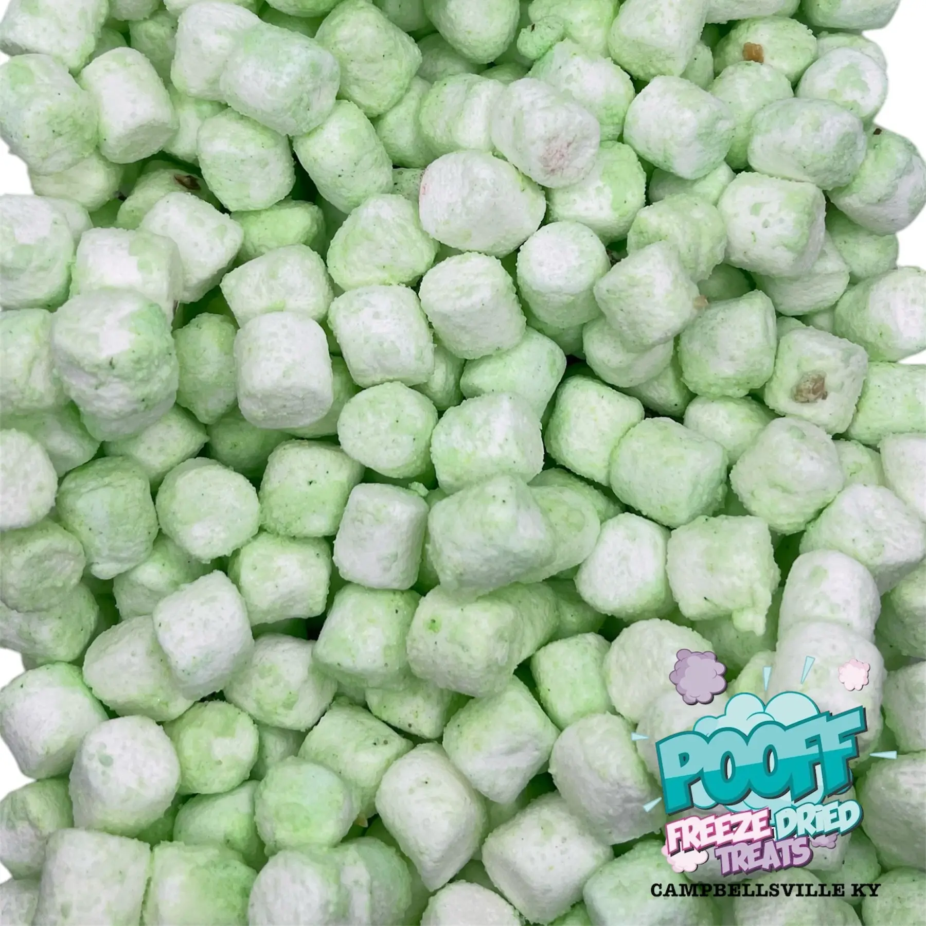 Freeze Dried Pistachio Marshmallows