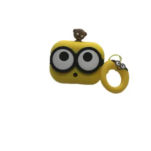 Soft Silicone Protective Cover for Air Pods Pro - Compatible