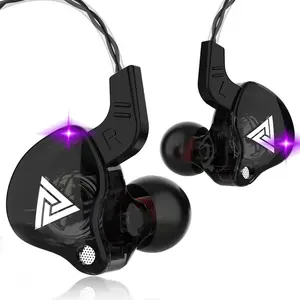 In-ear Wired Headset - Electronic Audio Earbuds with Built-in Mic, HiFi Sound, Heavy Bass, Noise Cancelling, Ideal for Esports Gaming & Live Streaming, Portable