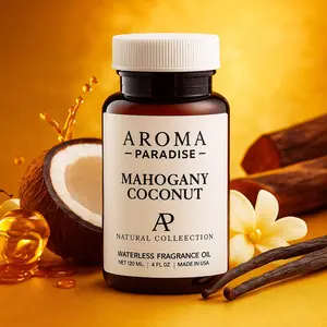 Mahogany Coconut - Premium Long-Lasting Waterless Fragrance Oil | For Cold-Air & Waterless Diffusers