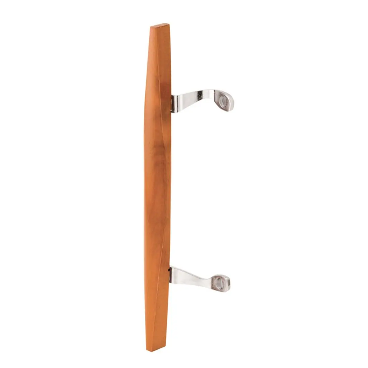 PRIME-LINE 141763 Heavy-Duty Diecast Chrome Finish Wood Pull Handle - Door Lock Hardware for Sliding, Patio Doors, Hardware Patio Doors