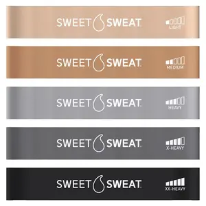 Sports Research Sweet Sweat®, Mini Loop Bands, 5 Loop Bands