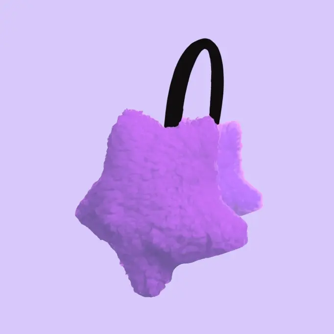 Star earmuffs- lilac Star earmuffs- lilac