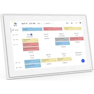 15-inch Wall Planner Digital Calendar & Chore Chart, Smart Touchscreen Interactive Display for Family Schedules – Wall Mount Included, Great for Organizing Your 2025 Calendar