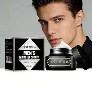 Father's Day Gift Men's Makeup Cream, Natural Matte Skin Tone Corrector, All-Day Oil Control Concealer, Easy 30s Daily Grooming Face Cream for Dad, Boyfriend, Husband