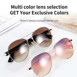 2026 New Wireless Smart Glasses UV Protection HD Calls Music Playback Bluetooth-compatible Fast Connect Active Noise Cancellation Driving Travel Daily Use Gift Multifunctional Smart Glasses Smart Audio Glasses Wireless Audio Eyewear