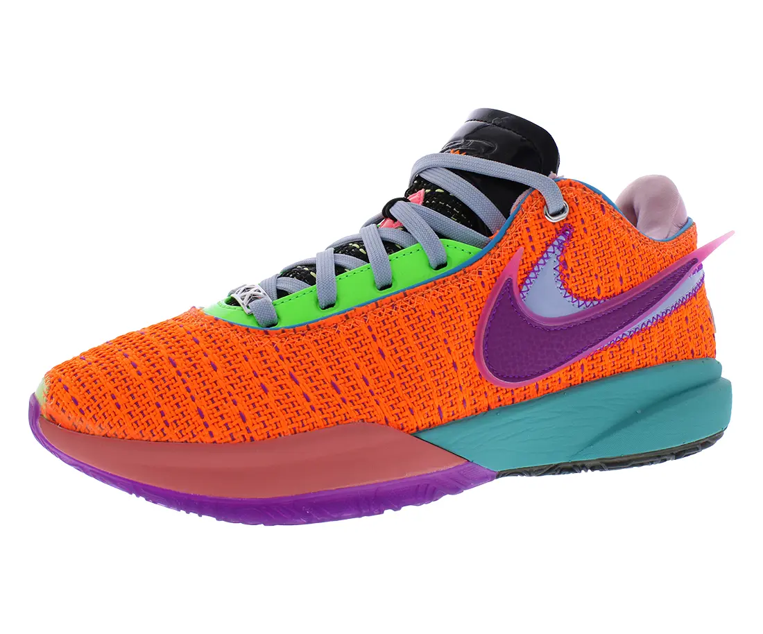 NIKE Lebron XX Unisex High-Top Sneakers, Professional Athletic Sports Shoes for Court Performance and Training