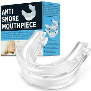 Anti Snoring Mouth Guard,Anti Snoring Mouthpiece,Anti-Snoring Device,Snoring Solution Comfortable and Adjustable Helps Stop Snoring for Men Women