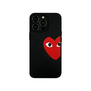 Luxury Fashion Play Cherish Phone Case For iPhone 16 15 14 13 12 11 Pro Max Plus Parody Cover
