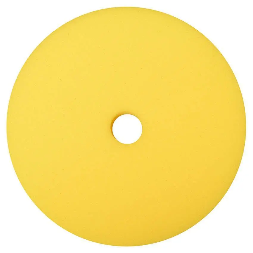 Buff and Shine® 6" Uro-Tec™ Yellow Polishing Foam Pad Grip Pad™ 634BN