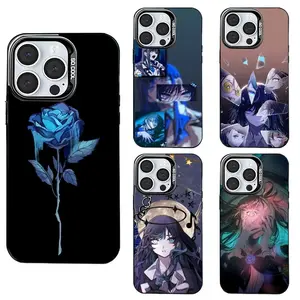 Ado Kyogen X Uta Phone Cases For iPhone 17 Promax Pro Air 16 Plus 15 14 13 12 Anti Fall Black Matte Hard Shockproof Protective Cover Protection