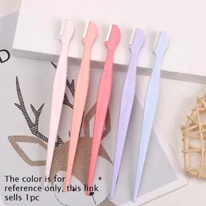 New type of safety bearded trimmer, for personal grooming; pink women's eyebrow shaving knife, for hair removal, Eyebrow Shaping Tool