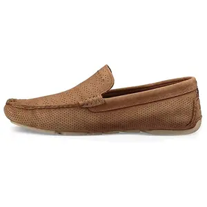 UGG Cruiser Henrick Stripe Perf Slip-On Low-Top Driving Moccasins for Men in Brown Trending Shoes, House White Official Shoes to Get / Maison Mihara Verifiable, with credentials and supporting global authentication