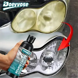Car Headlight Repair Liquid, Headlight Polishing Cream, Headlight Cleaning Cream, Professional Car Headlight Repair Tool, Car Cleaning & Care Product, Headlight Polishing Agent