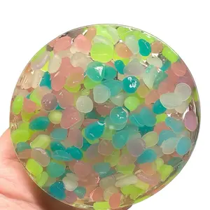 Neon Glow Gel Sensory Pad for ADHD & Anxiety Relief Remeltable Up to 35x Tactile Experience for ADHD Dermatillomania