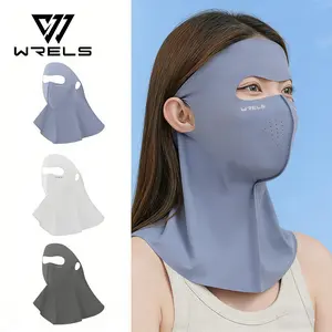 Breathable Sweat-Proof Sun Protection Face Mask, Flexible Fit Cool Feeling Mask, Outdoor Hiking Cycling Face Cover, 1 Piece/3 Pieces