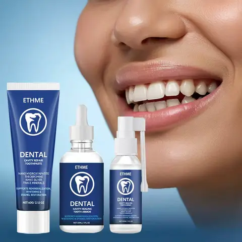 Tooth Armor with Extra Enamel Fortifiers Cavity Healing & Enamel Refurbishing Dental Whitening Solution Remineralization Oral Care Liquid