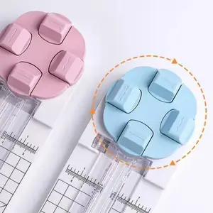 4-in-1 Multi-Function Craft Paper Trimmer,Paper Cutter & Trimmer for Straight, Wave,Perforated & Creasing | All-in-One Scrapbooking Tool for CraftPaper, Cardstock, Photos, Cards, Labels | Professional &Portable Paper Cutting Machine