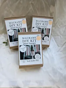 Plant Hanger Macrame DIY Kit