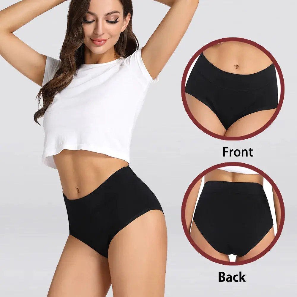 4 Layer Very Abundant Bamboo Period Panties for Heavy Flow Women Menstrual