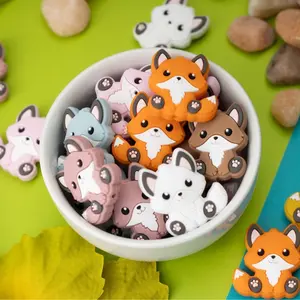 Fox Silicone Focal Beads