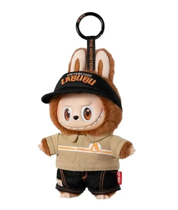 Pop Mart Labubu The Monsters Wacky Mart Series Vinyl Plush Hanging Card (The Manager)