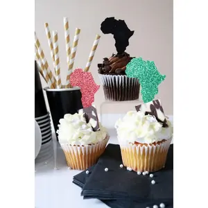 Africa Cupcake Toppers