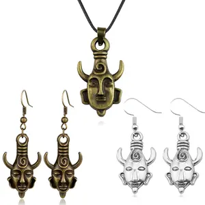Supernatural Dean Leather Rope Coppery Pendant Chain Necklace for Women Men Winchester Jensen Ackles Amulet Vintage Jewelry Goth