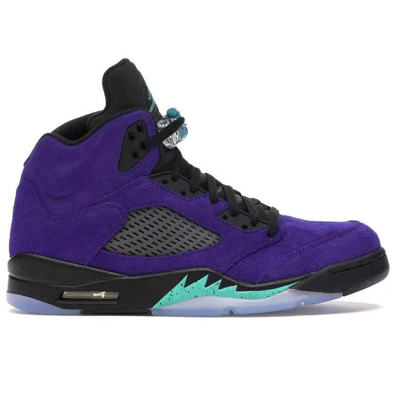 Jordan Men's 5 Retro Alternate Grape Basketball Shoes, from StockX