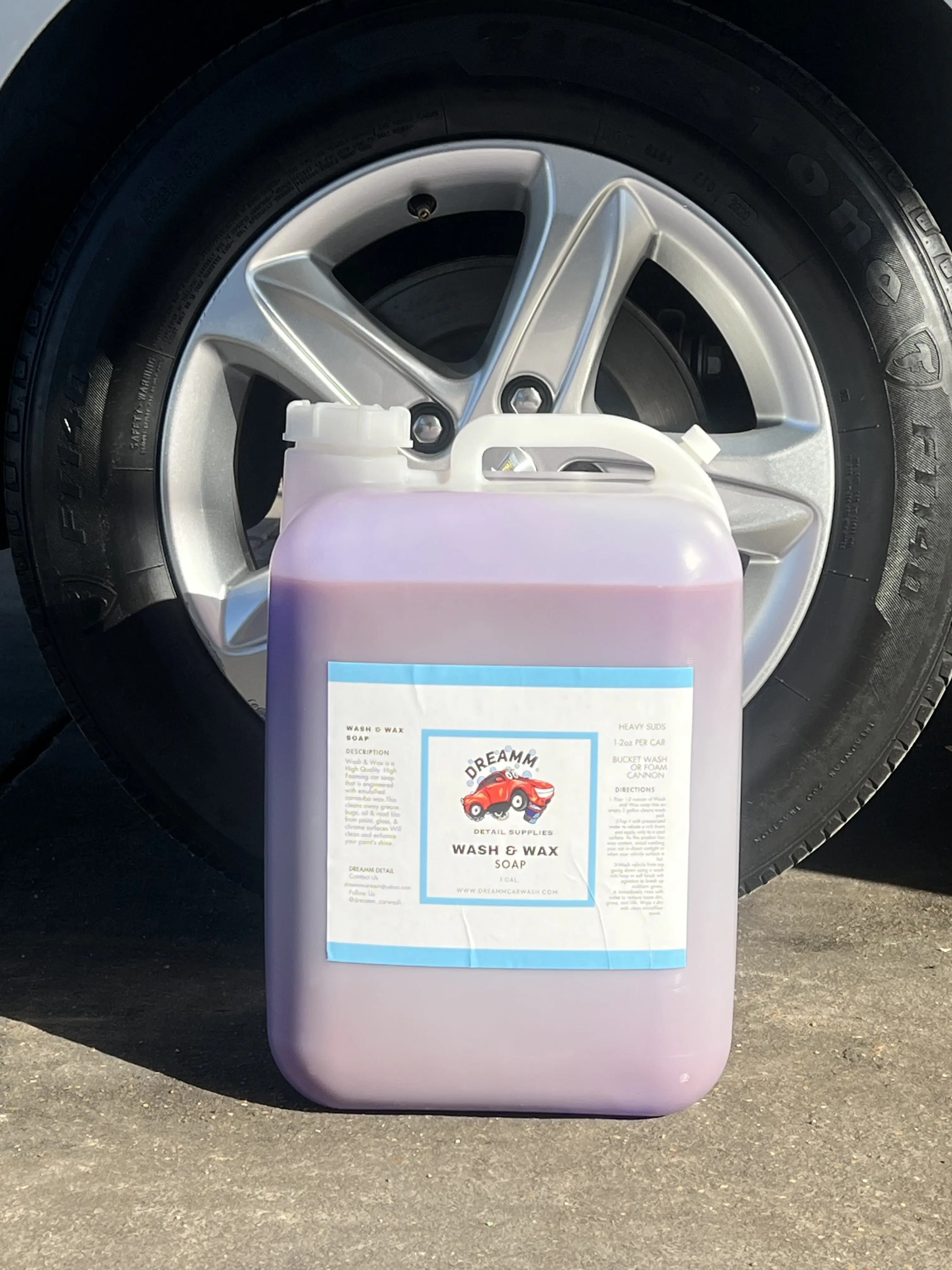 WASH & WAX SOAP