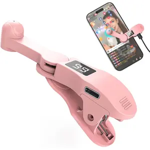 Auto Clicker for Smart Phone, Phone Screen Device Speed Clicker for Android IOS Apps, Fast Click Simulation Finger Continuous Click for Gaming, Live Broadcasts Likes, Adjustable Speed Physical Clicker