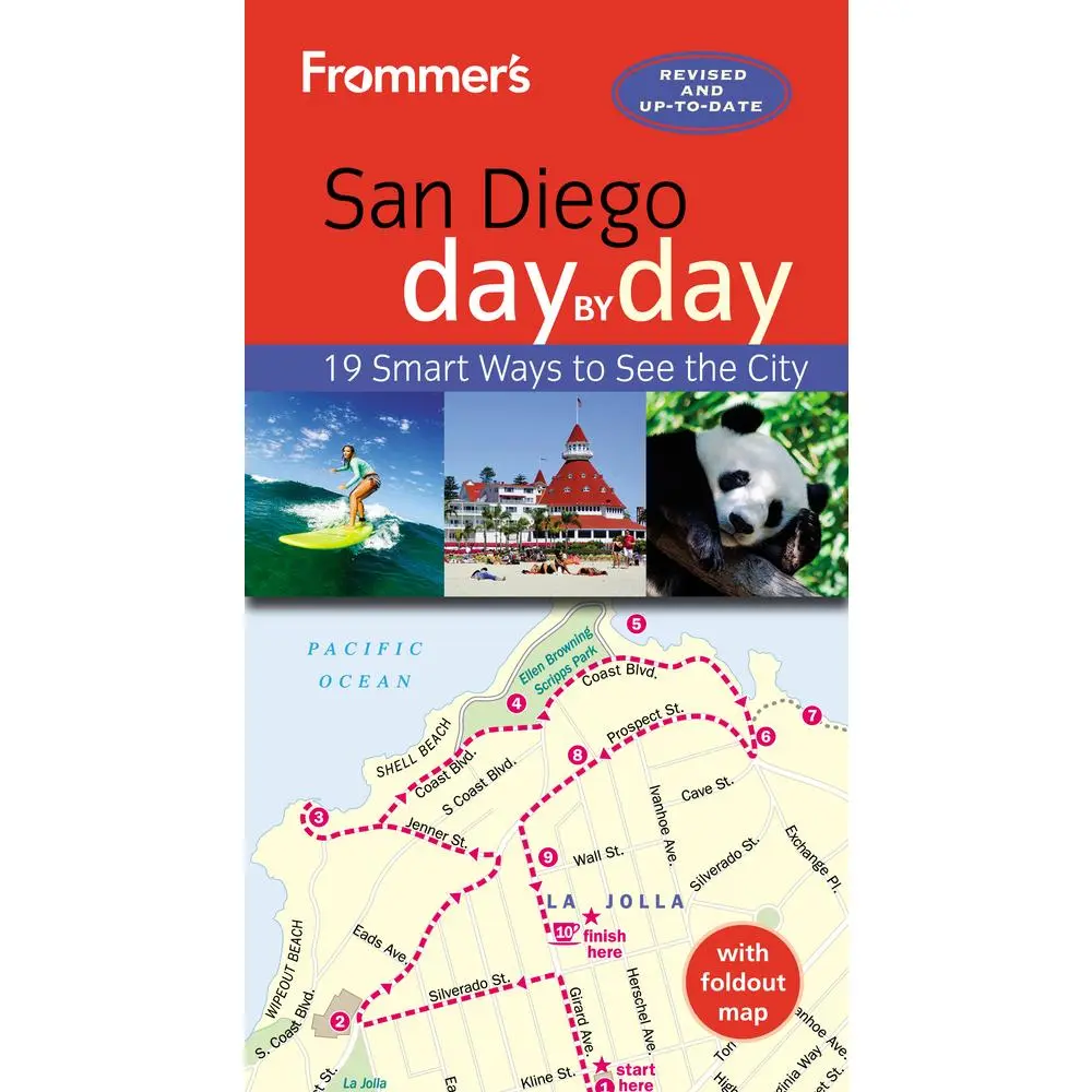 USED-Frommer's San Diego Day by Day by Mellin, Maribeth (Paperback)