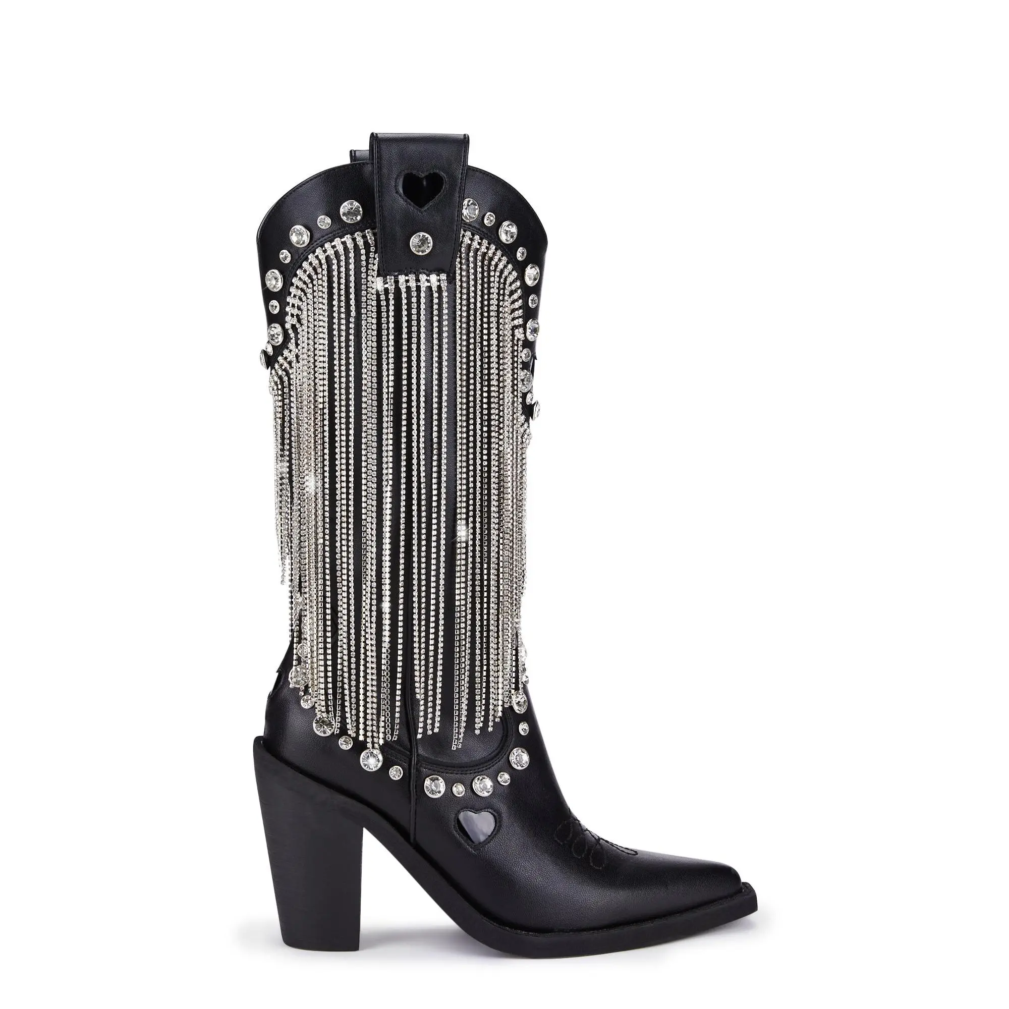 Present Perfect Cowboy Boots - Black Present Perfect Cowboy Boots - Black